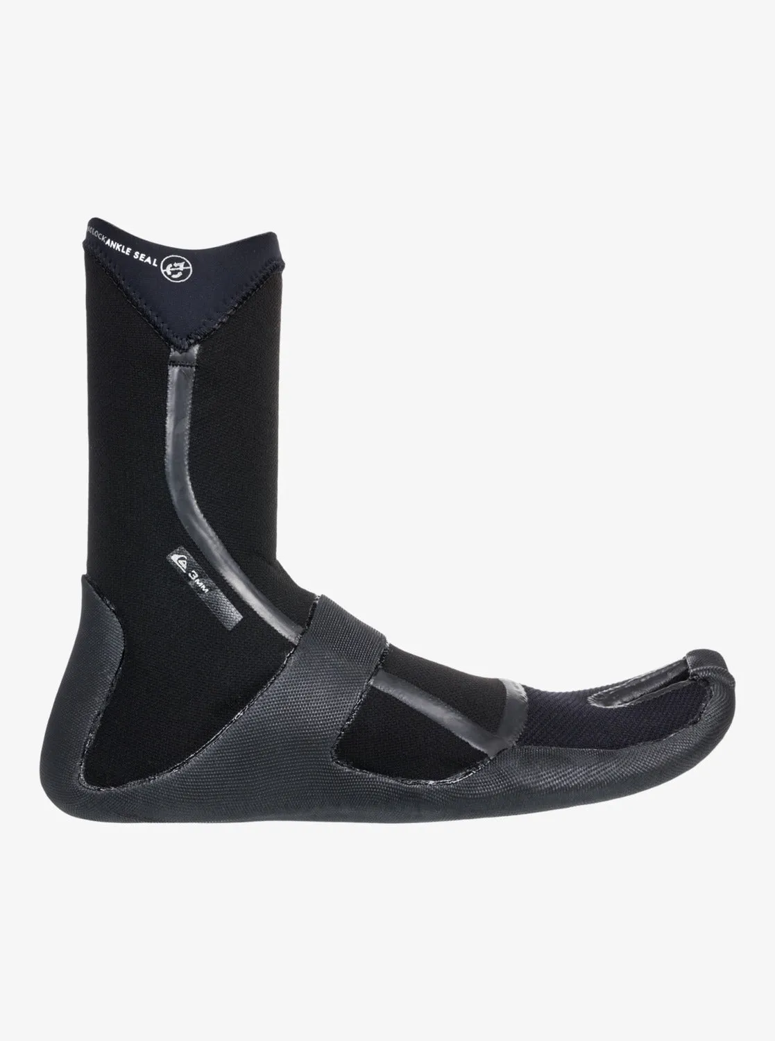 3mm Marathon Sessions Split Toe Wetsuit Boots - Black