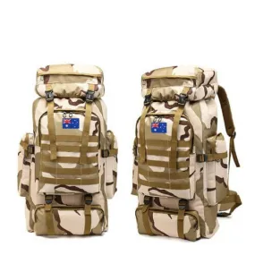 80L Tactical Hiking Backpack