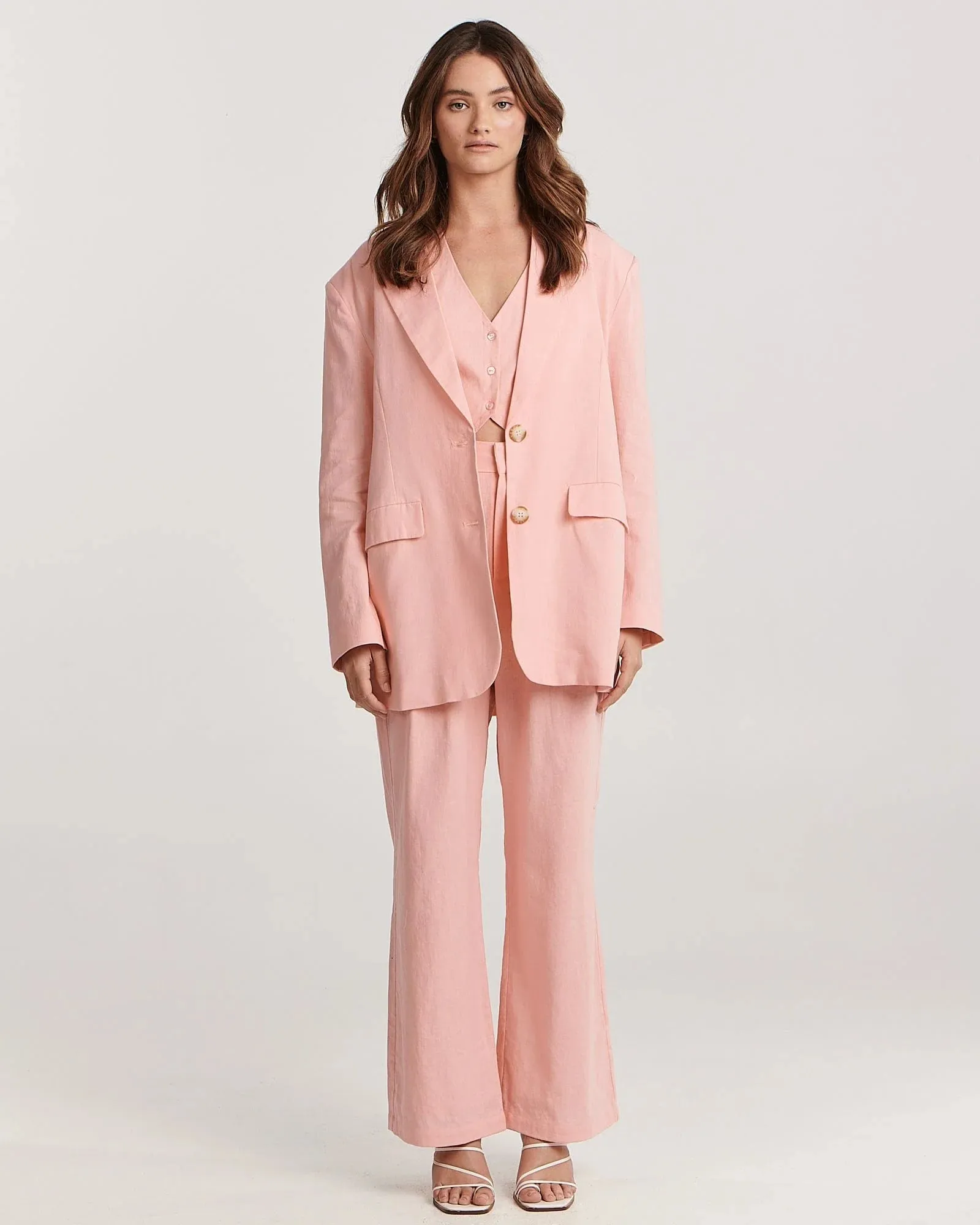 Addison Blazer Pink Punch