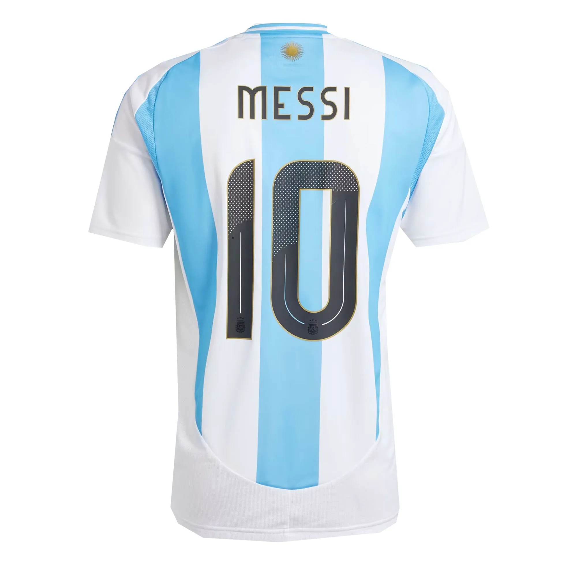 adidas Men's Argentina 2024/25 Home Jersey w/ Messi #10 Printing