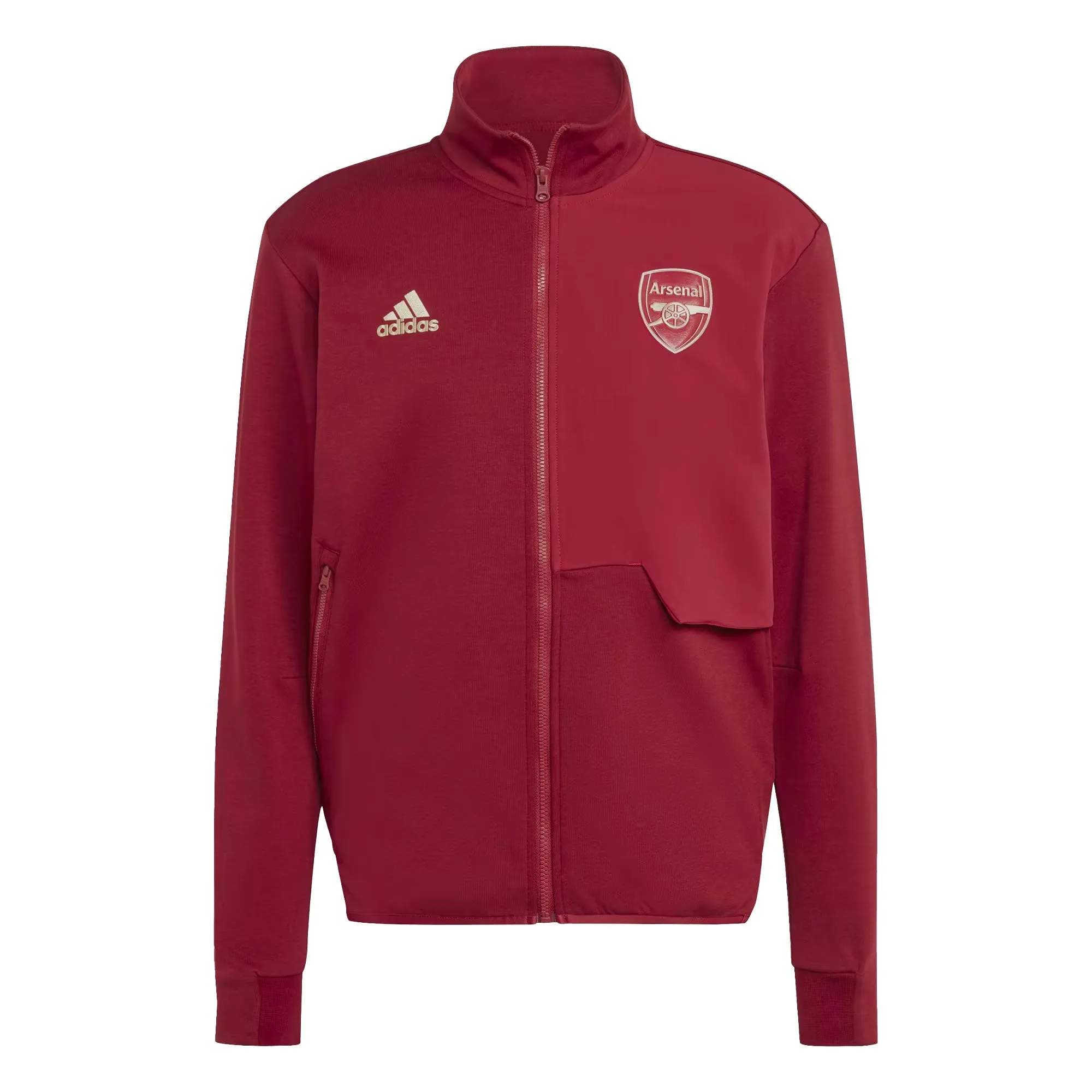 adidas Men's Arsenal 2023/24 Anthem Jacket Craft Red