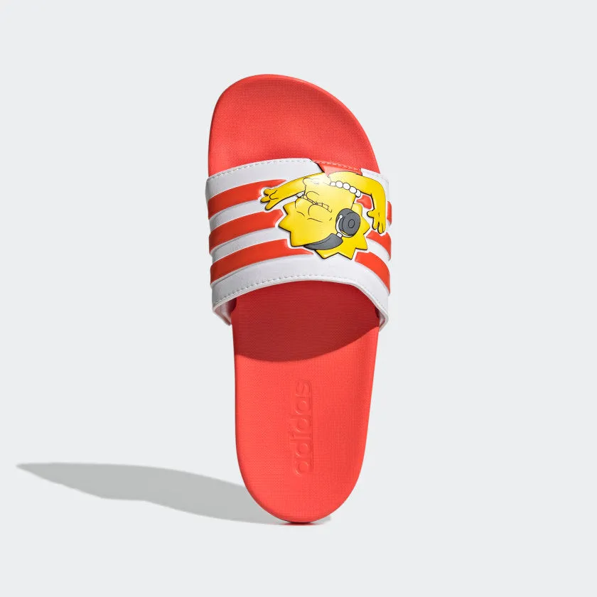 Adidas The Simpsons Adilette Comfort Women Slides -Orange