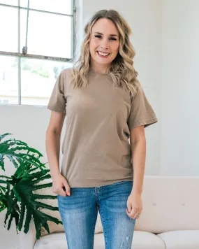 Amanda Vintage Tee - Sand