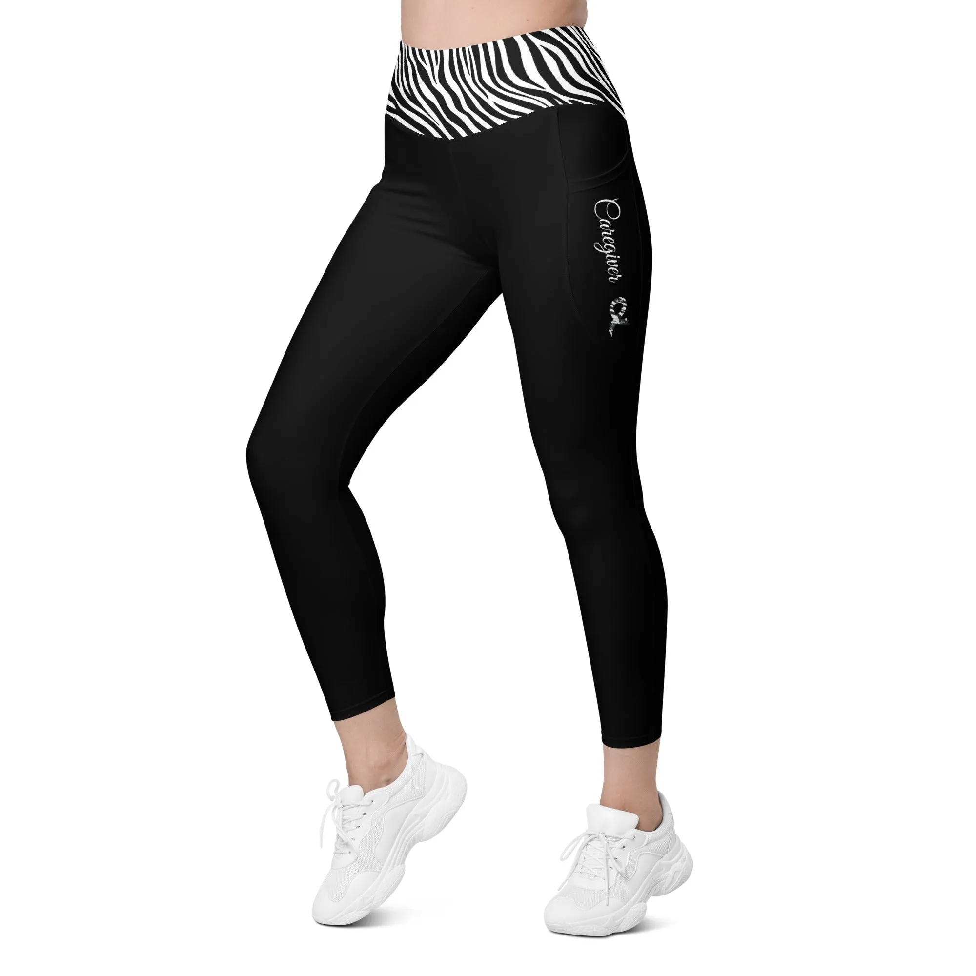 Ampullary Cancer "Caregiver" Leggings with Pockets