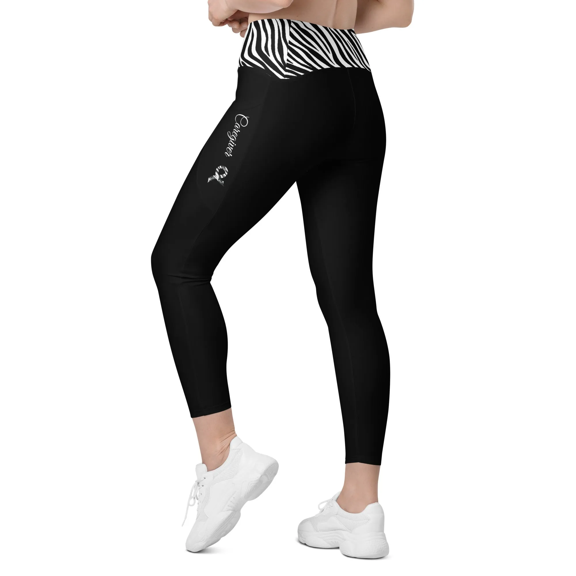 Ampullary Cancer "Caregiver" Leggings with Pockets