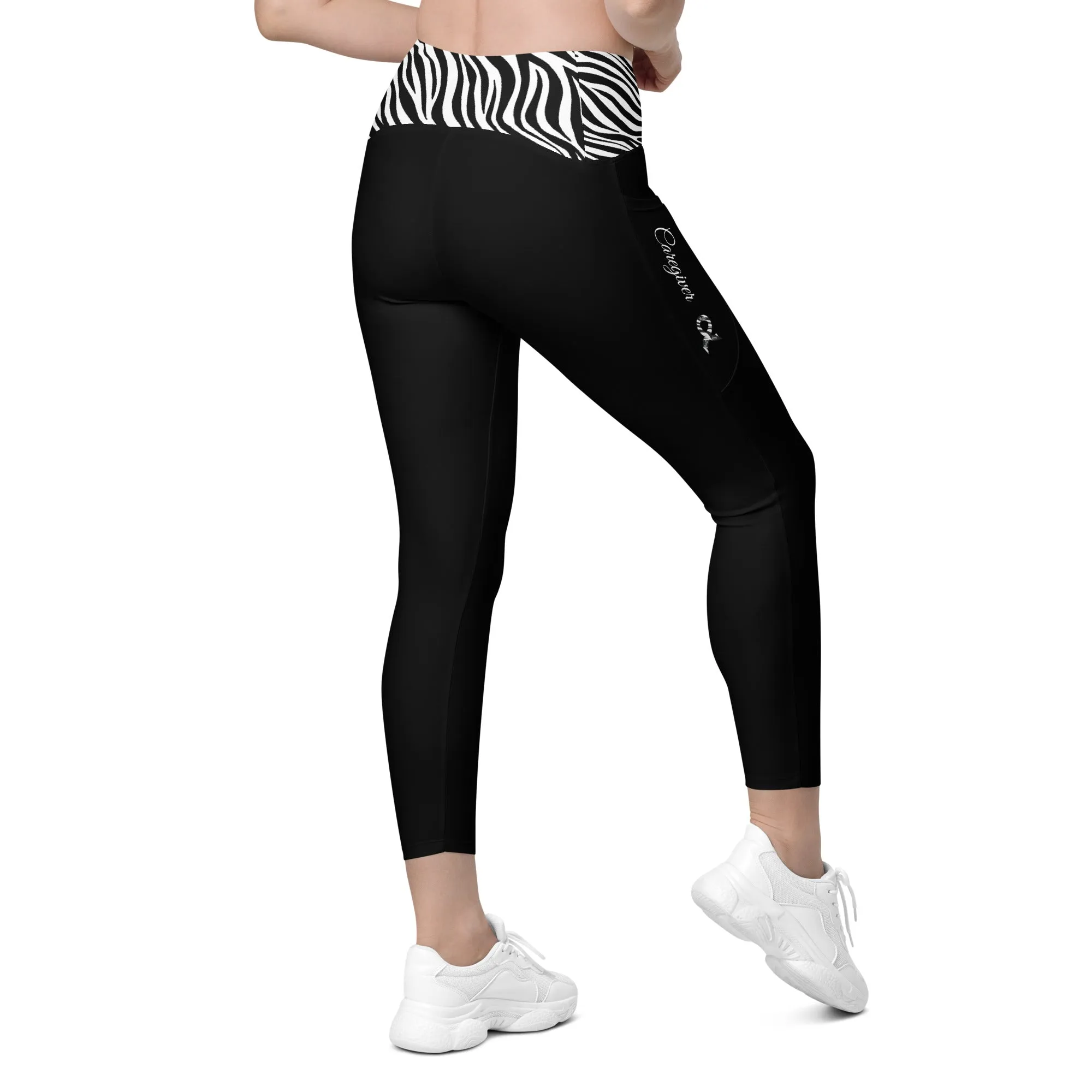 Ampullary Cancer "Caregiver" Leggings with Pockets