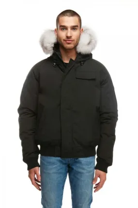 ARCTIC NORTH MENS SAINT SAUVEUR PREMIUM BOMBER WINTER JACKET