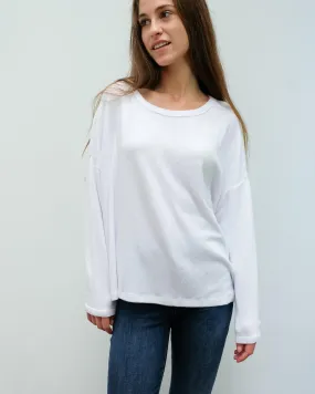 AV VET41 LS Top in white