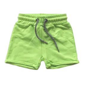 Bamboo Drawstring Shorts - Atomic Green