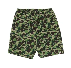 Bape ABC Camo Beach Shorts Green 001SPJ301018MGRN