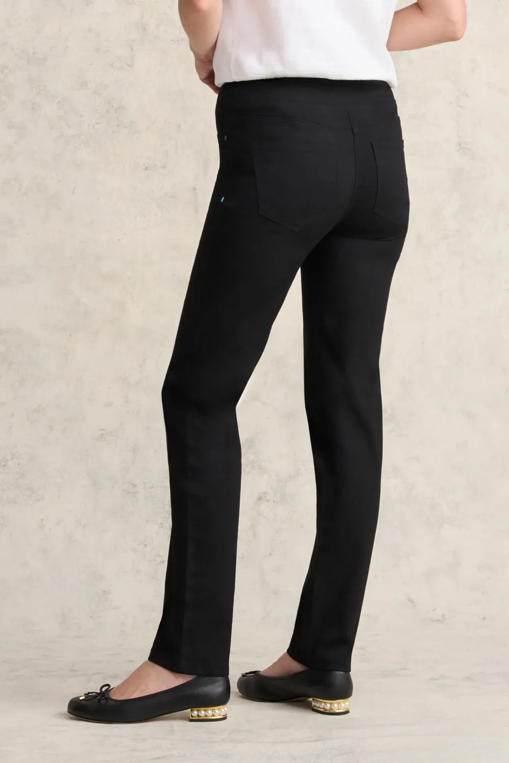 Bengajean® Full Length Straight Leg - Black