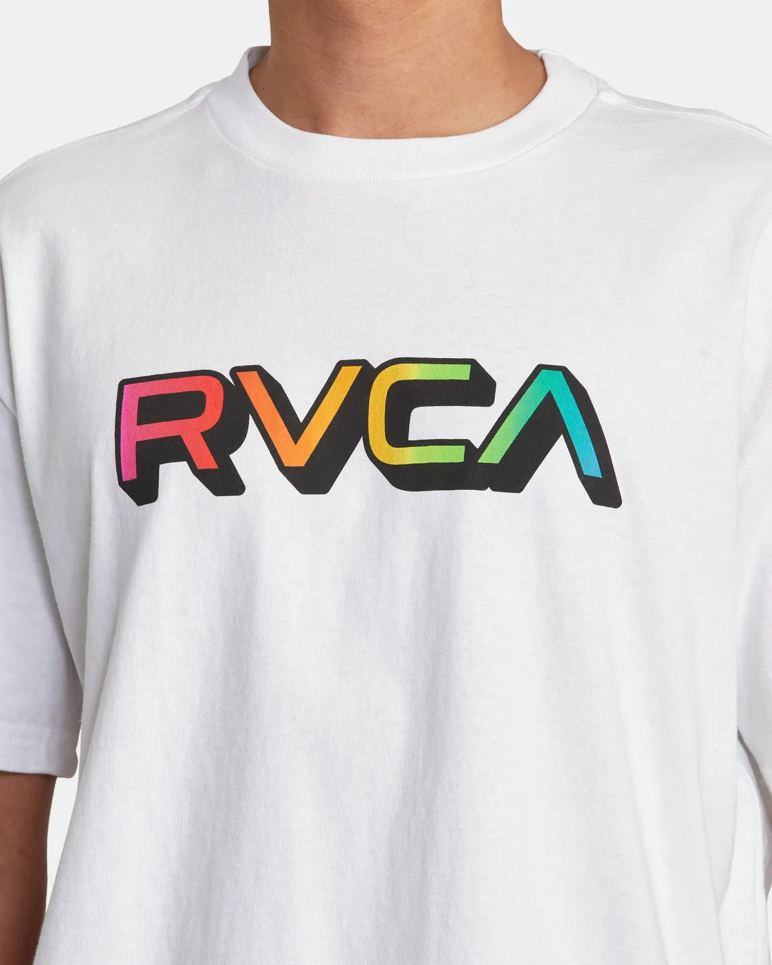 Big Gradient Tee - White