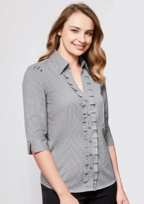 Biz Corporate Women's Edge 3/4 Sleeved Shirt S267LT