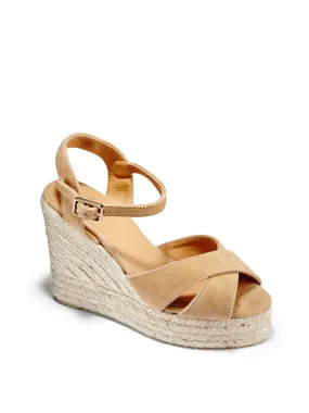 Blaudell Suede Wedge Sandal