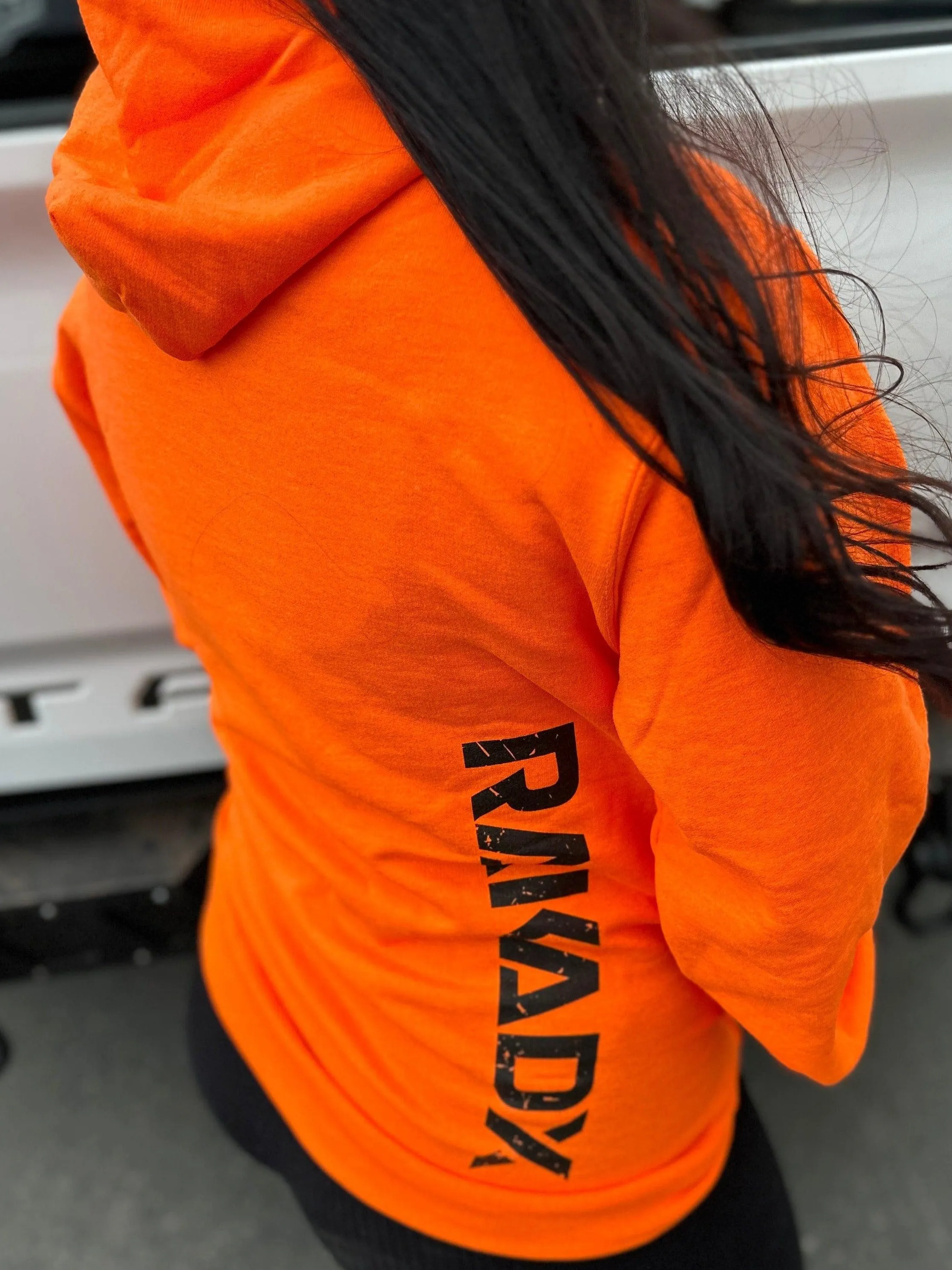 Blaze Orange Uni-Sex Hoodie