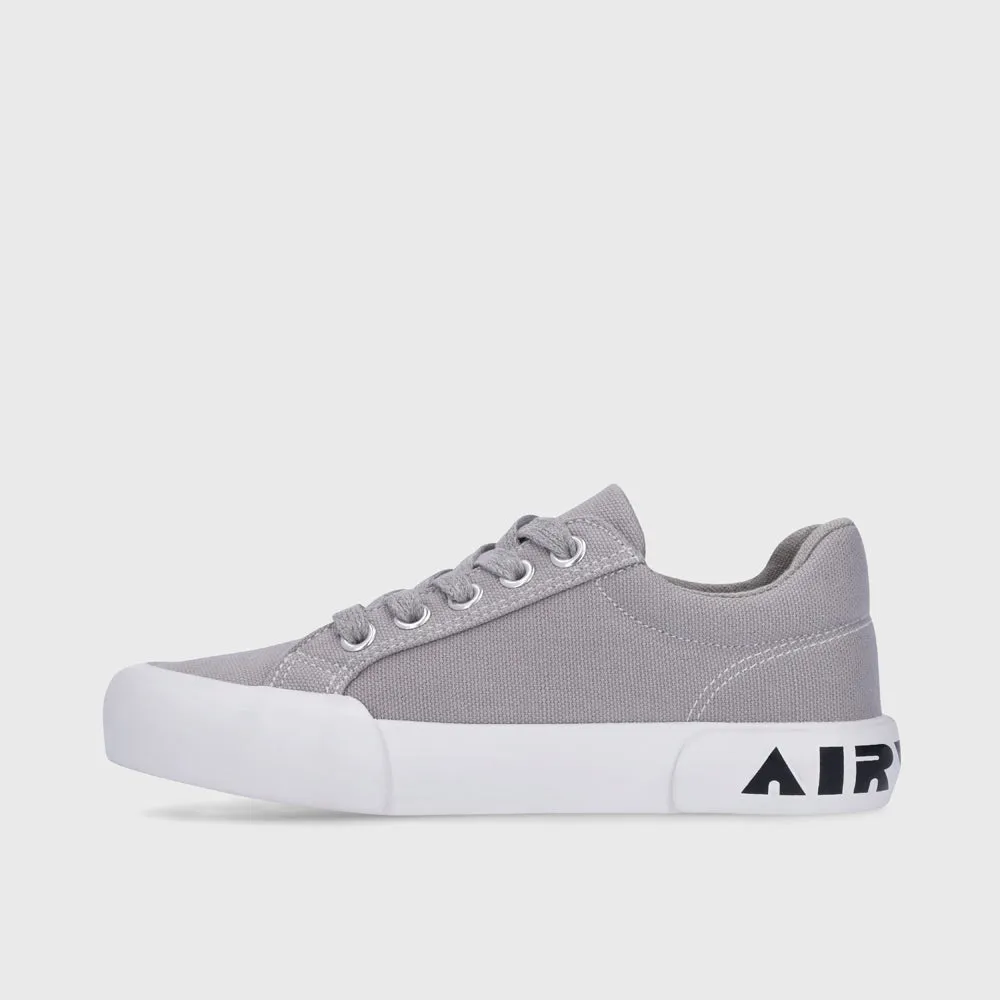 Boys Airwalk Low Top _ 181677 _ Grey