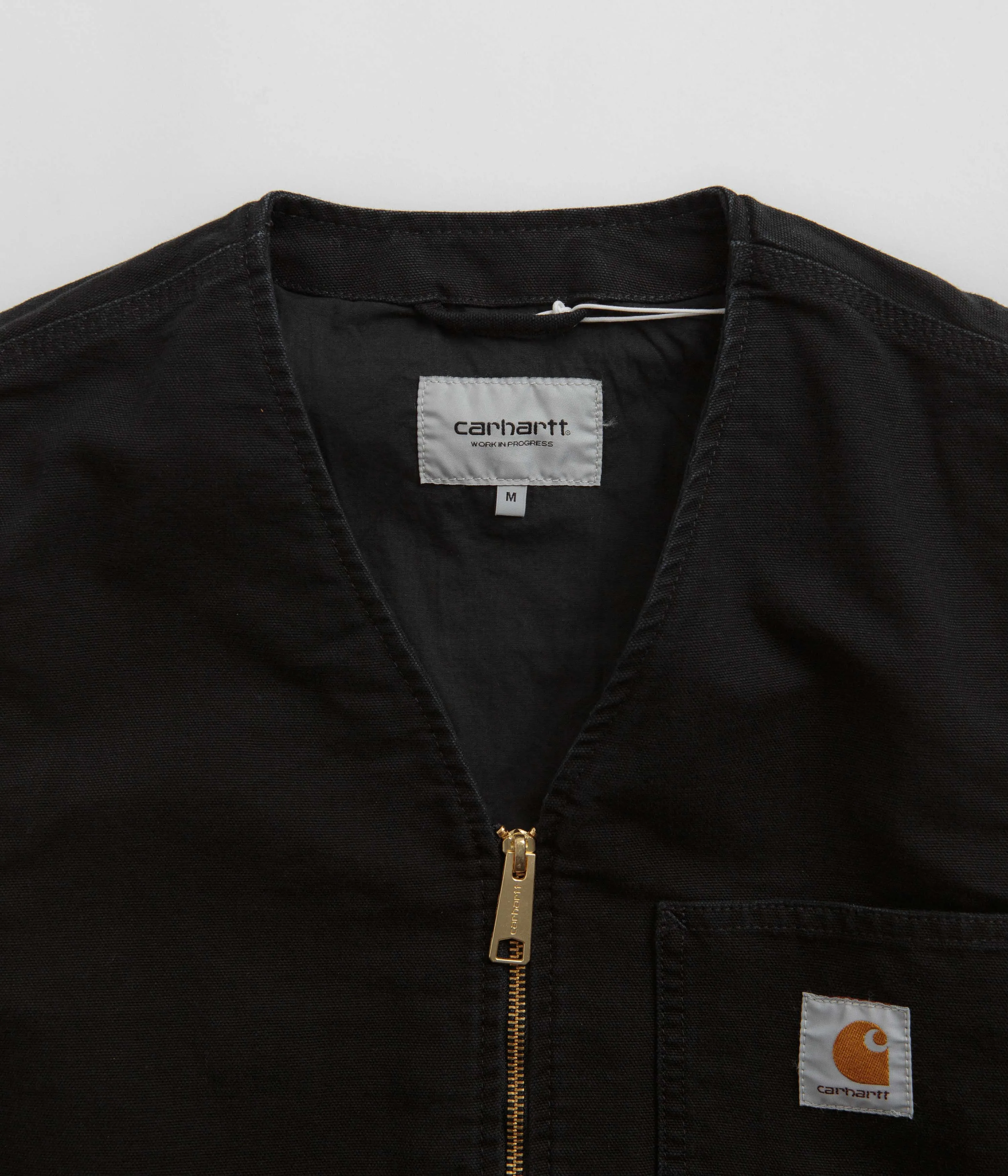 Carhartt Arbor Vest - Black / Aged Canvas