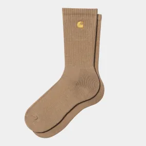 Carhartt WIP - Chase Socks - Peanut / Gold