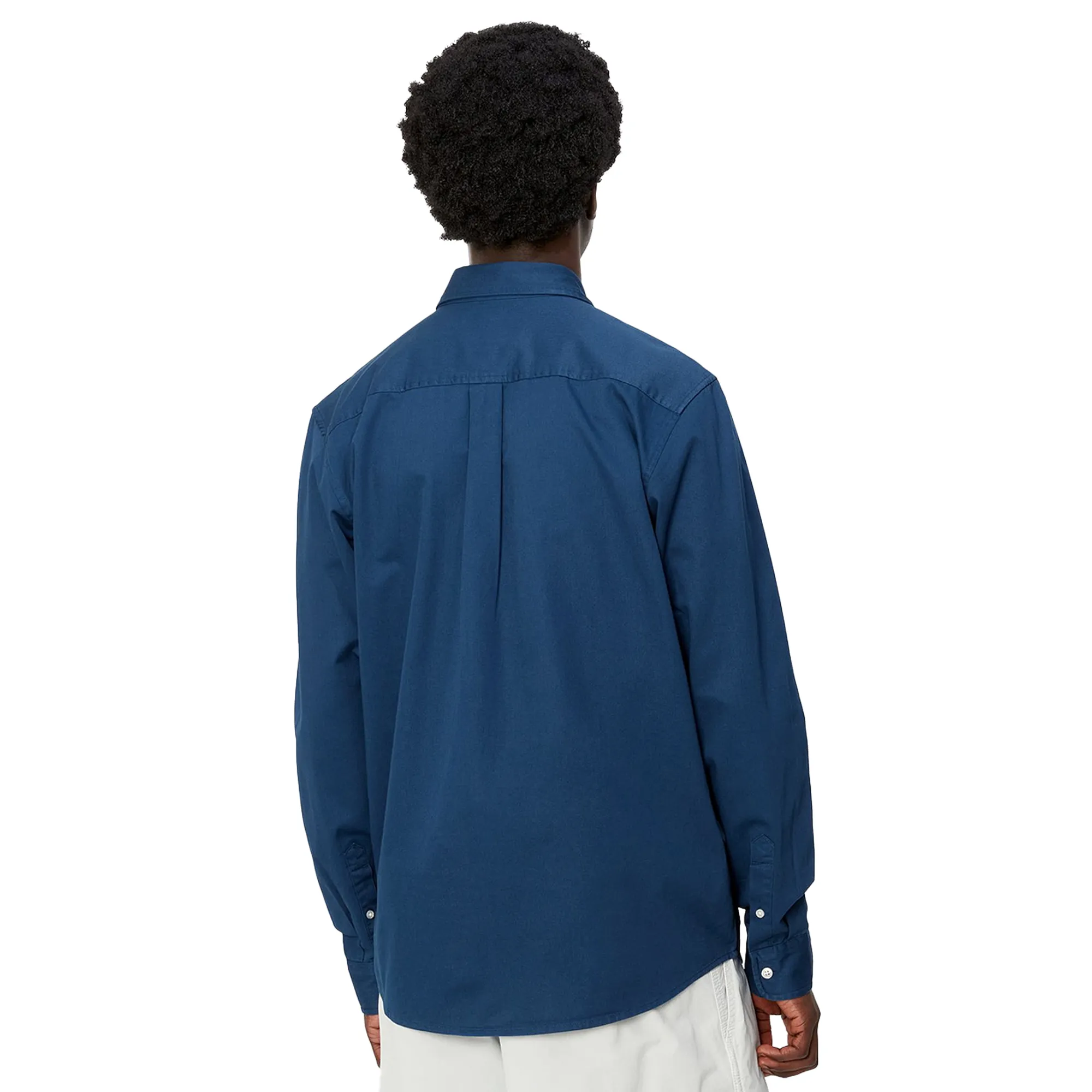 Carhartt WIP L/S Madison Shirt Elder/White