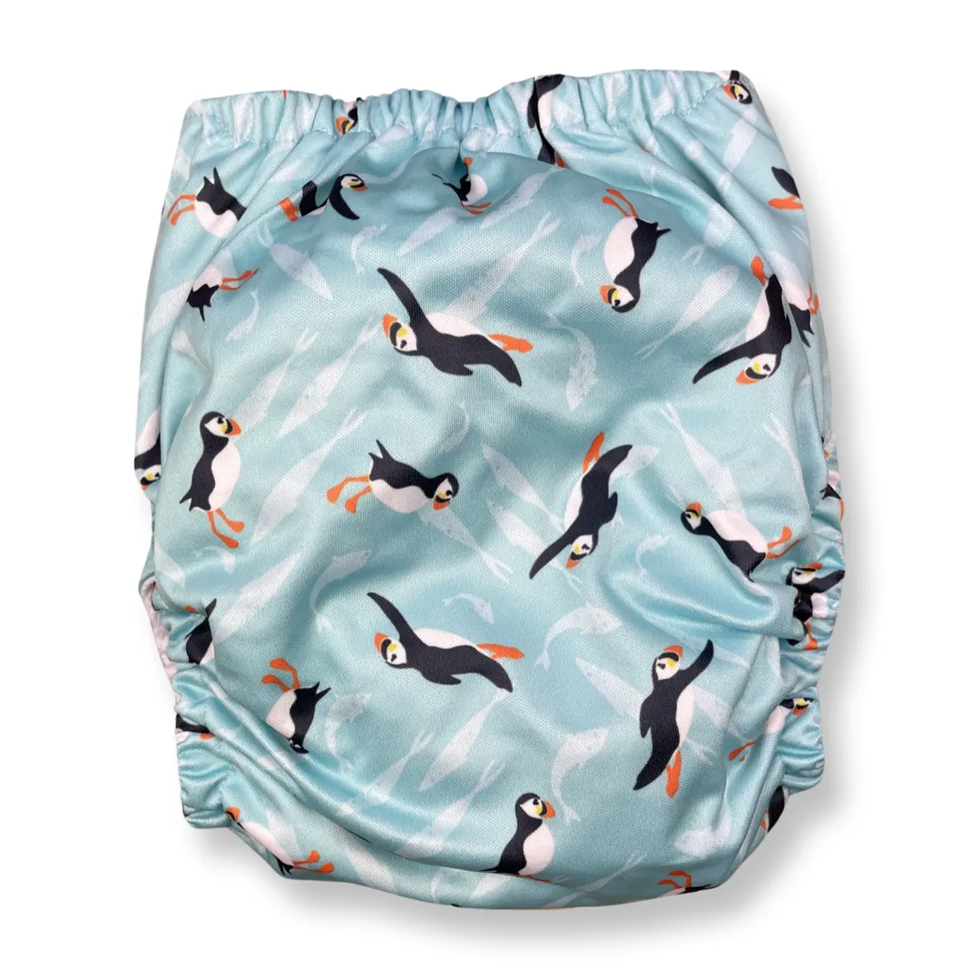 Cherrybottoms Pocket Nappy - Puffin Dive PUL