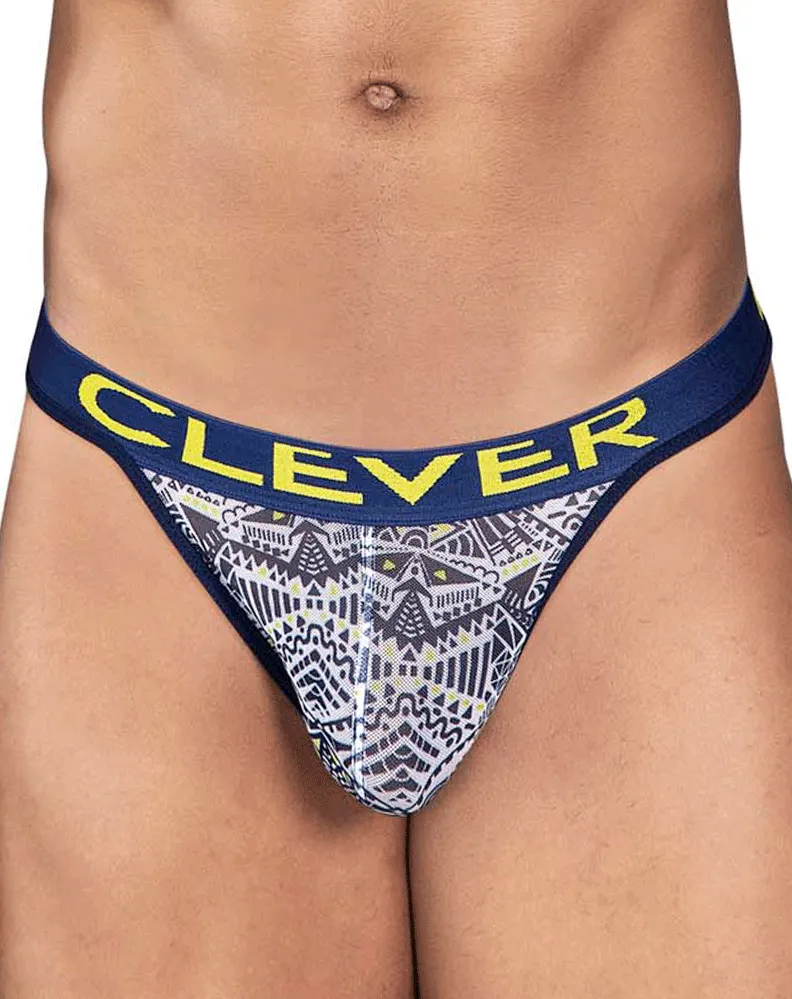 Clever 0921 Tribal Thongs White