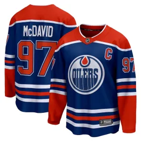 Connor McDavid Edmonton Oilers Fanatics Branded Home - Premier Pro Breakaway Player Jersey - Royal