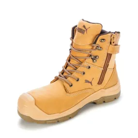 Conquest High Cut Zip Sided Boots Wheat 630727