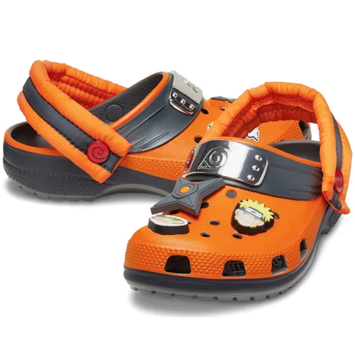 Crocs Kids - Classic Clog Naruto - Orange Complete with Jibbitz