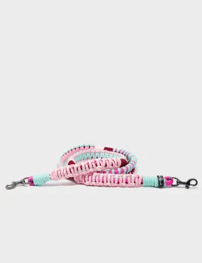 Detachable Shoulder Strap - Fuchsia, Pink and Blue Handwoven Paracord