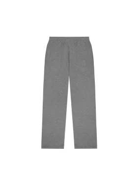 DNA Knitted Straight Leg Track Pants—grey marl