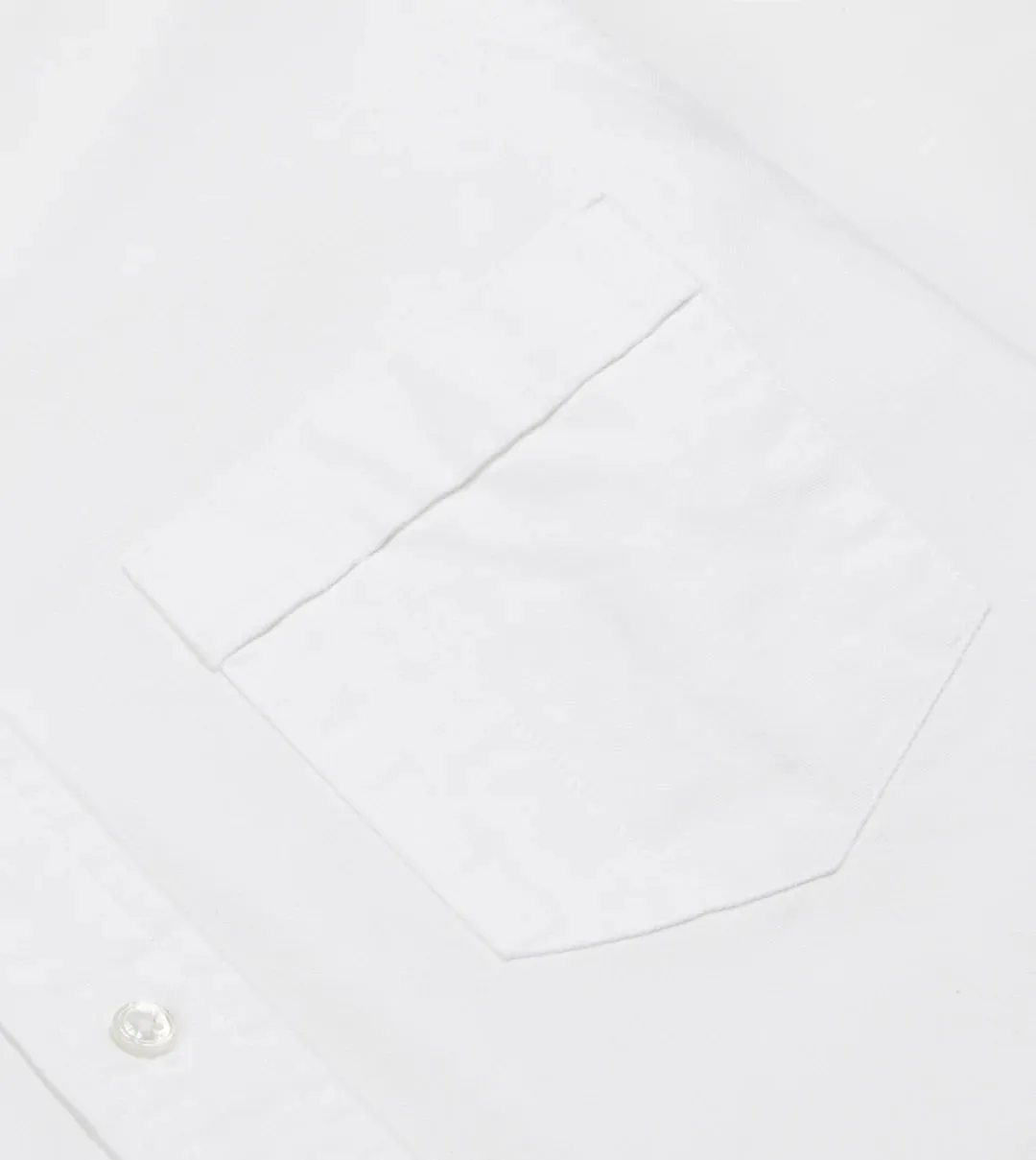 Drake's Oxford Button-Down Shirt / White