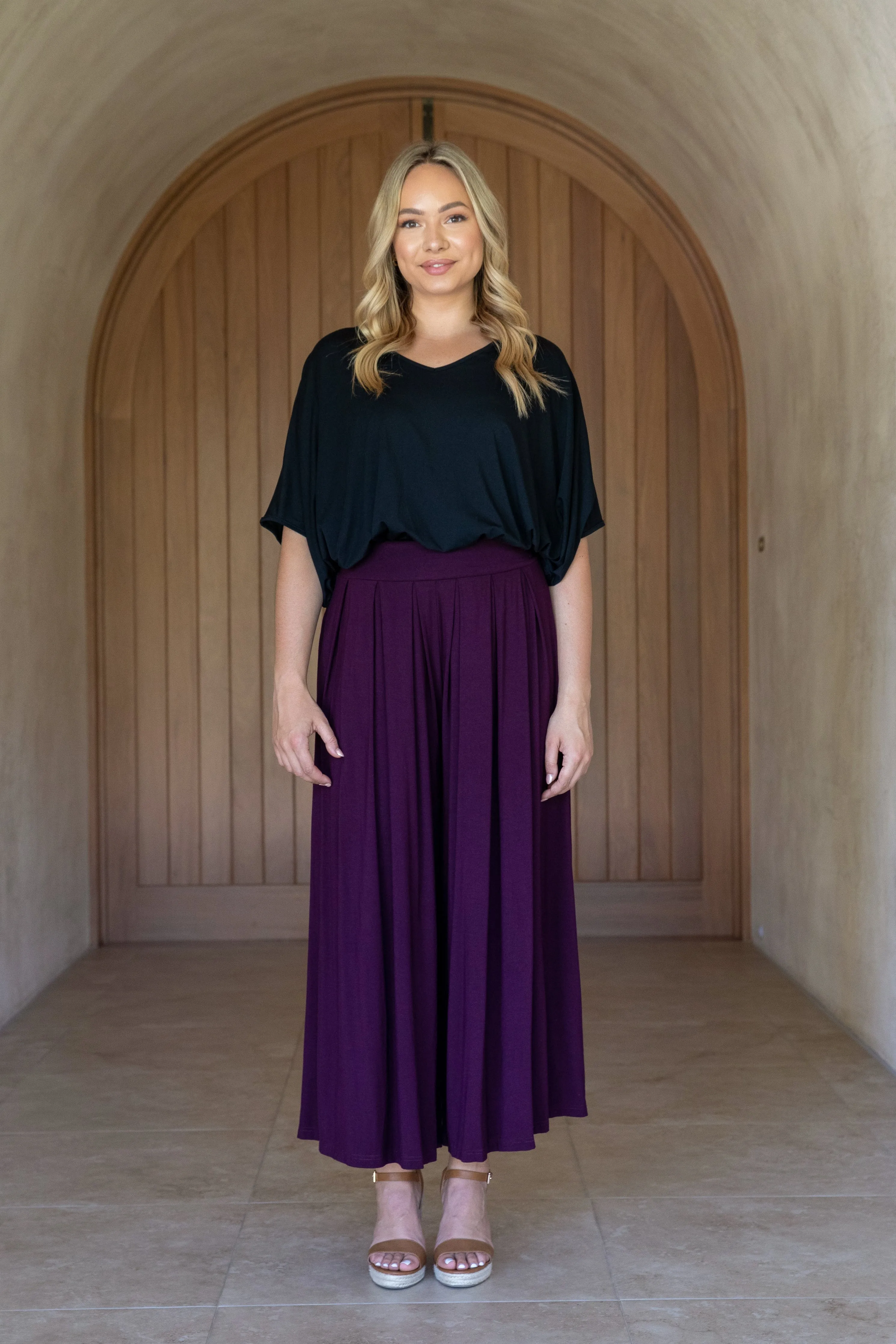 FINAL SALE Ultimate Pant in Berry