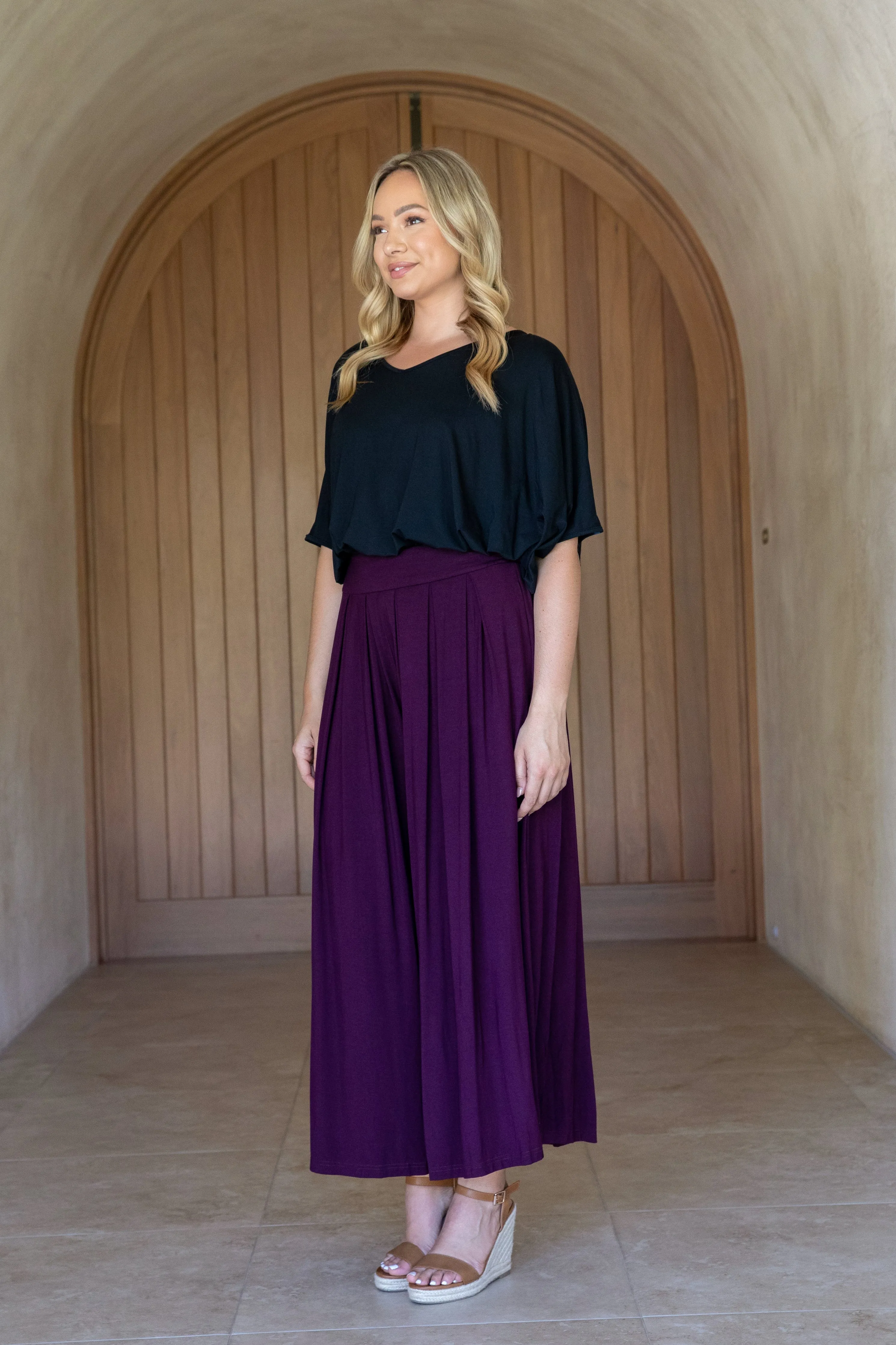 FINAL SALE Ultimate Pant in Berry