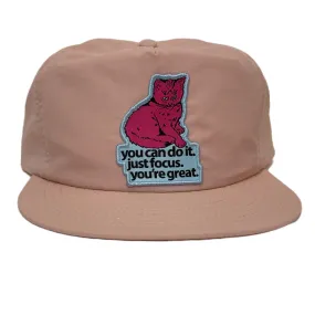 Focus Cat Surf Cap - Summer Pink