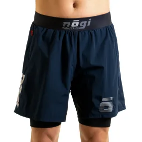 Ghost 7" Inseam Premium Lined Grappling Shorts - Neptune Blue