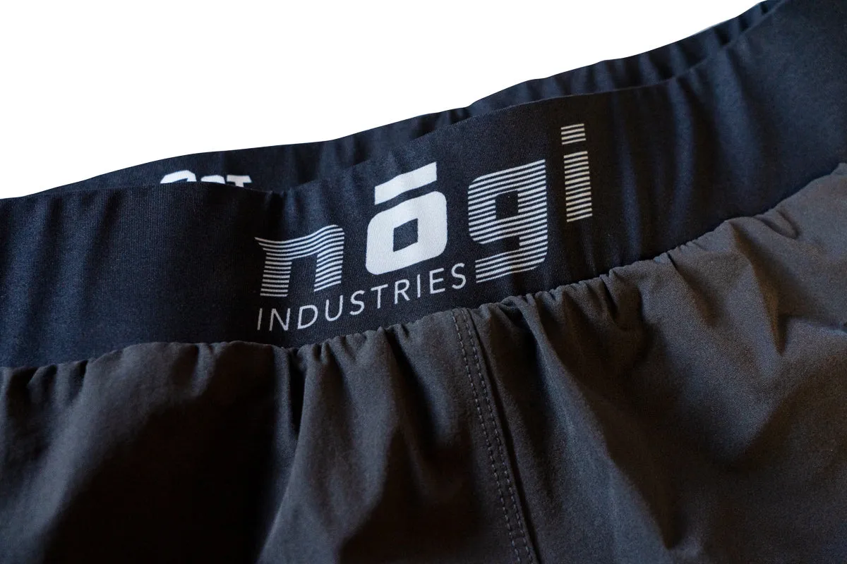 Ghost 7" Inseam Premium Lined Grappling Shorts - New Jersey Gray