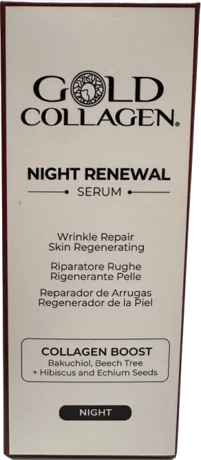 Gold Collagen Night Renewal Serum 30ml