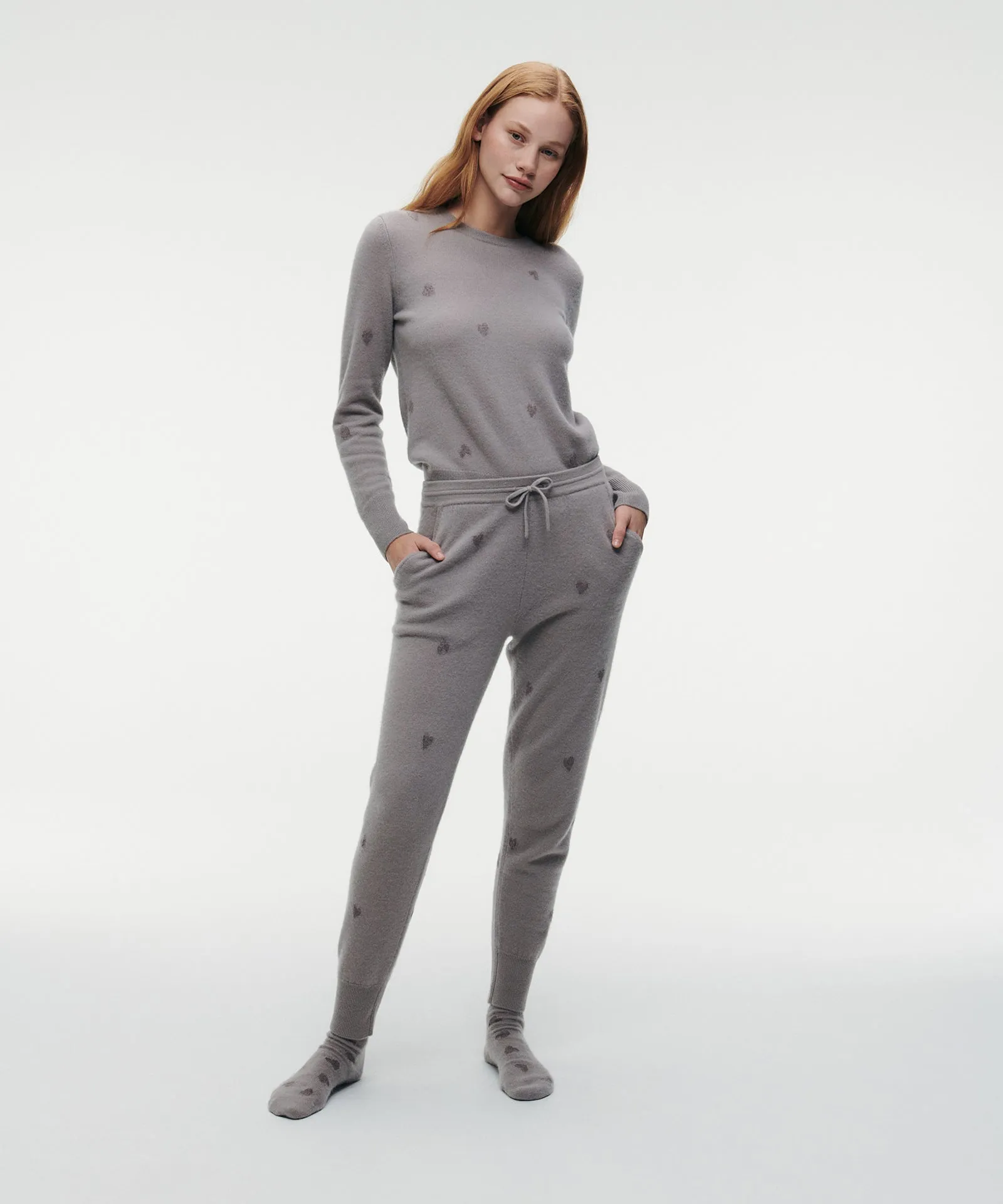 Heart Cashmere Jogger