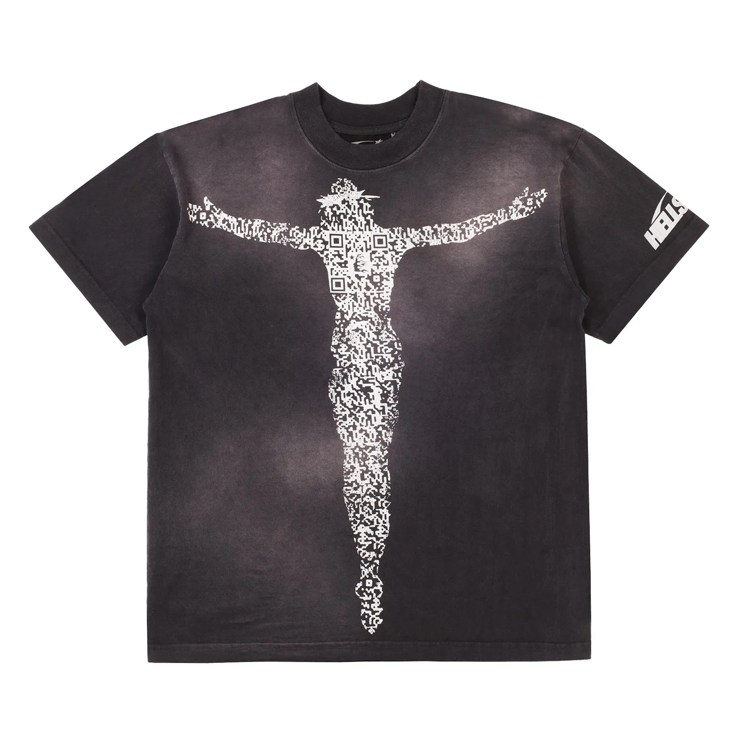 Hellstar Digital Jesus Short Sleeve Tee Black