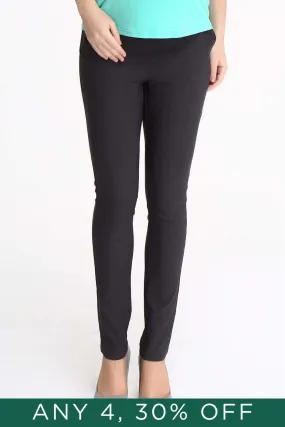 Irene Slim Skinny Super Stretch Maternity Pants Grey