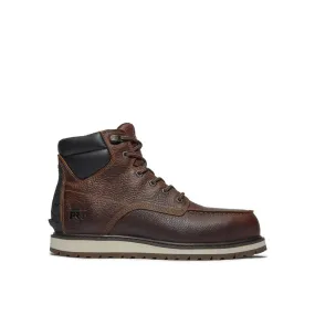 Irvine 6 Inch Alloy-Toe Work Boot Brown