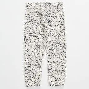 Kids Mini Cheetah Elastic Waist Sweats