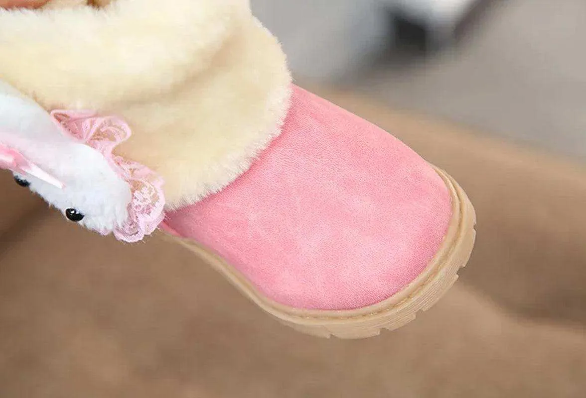 Kids' Snow Boots – Rabbit Fleece