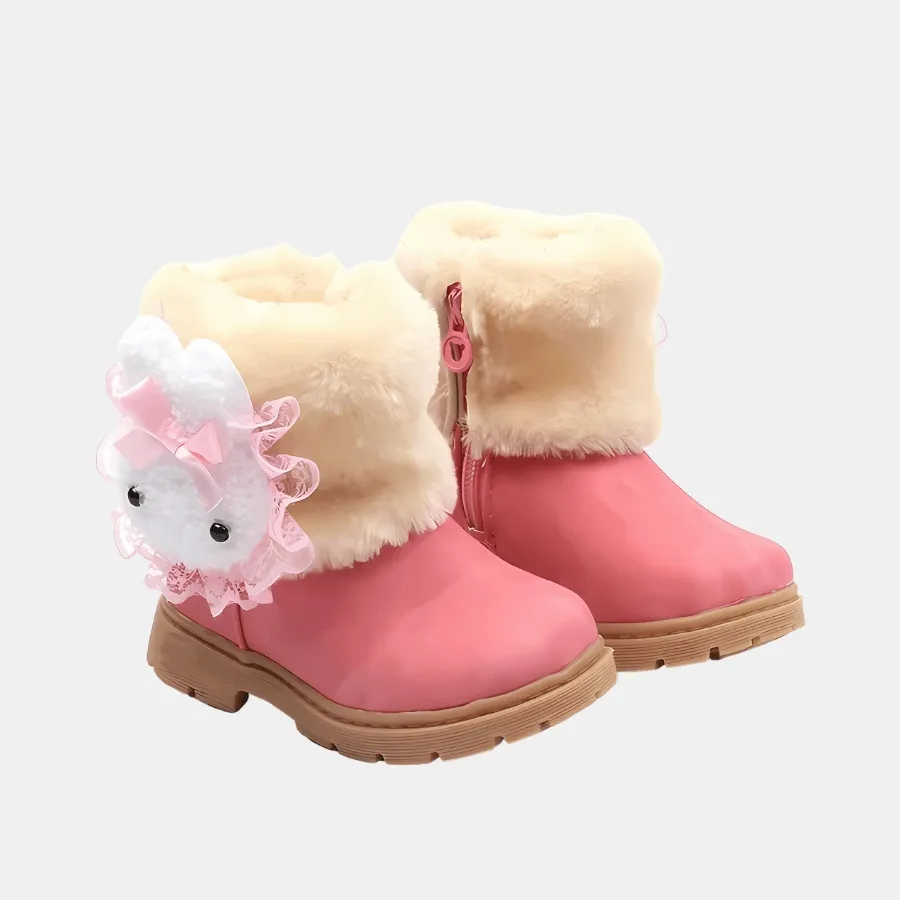 Kids' Snow Boots – Rabbit Fleece