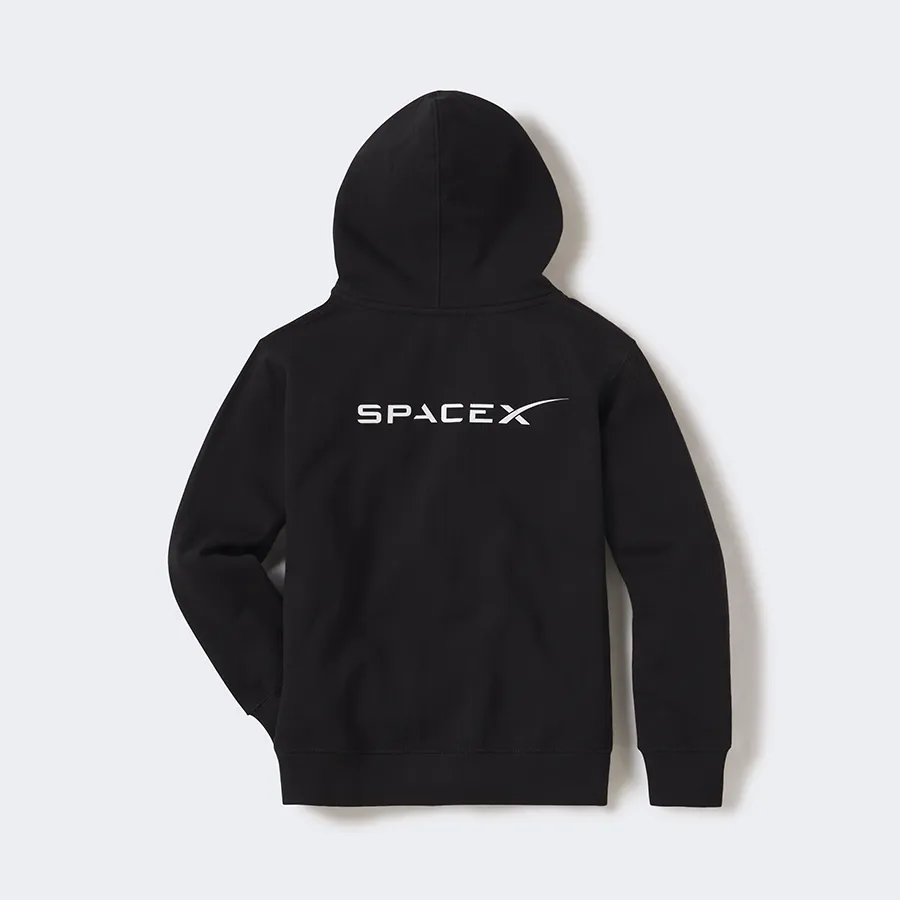 Kid's SpaceX Zipper Hoodie