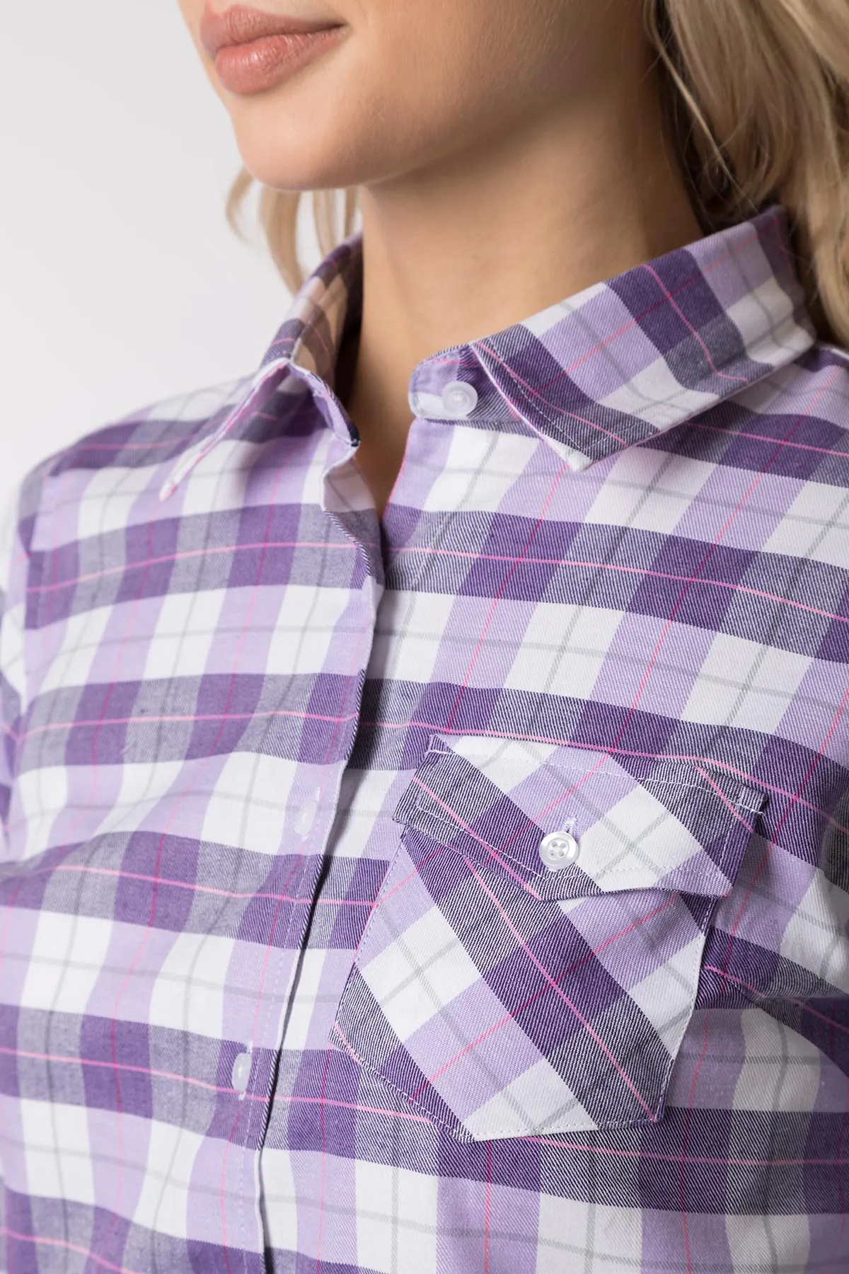 Ladies Hannah Country Checked Shirt - Lilly II