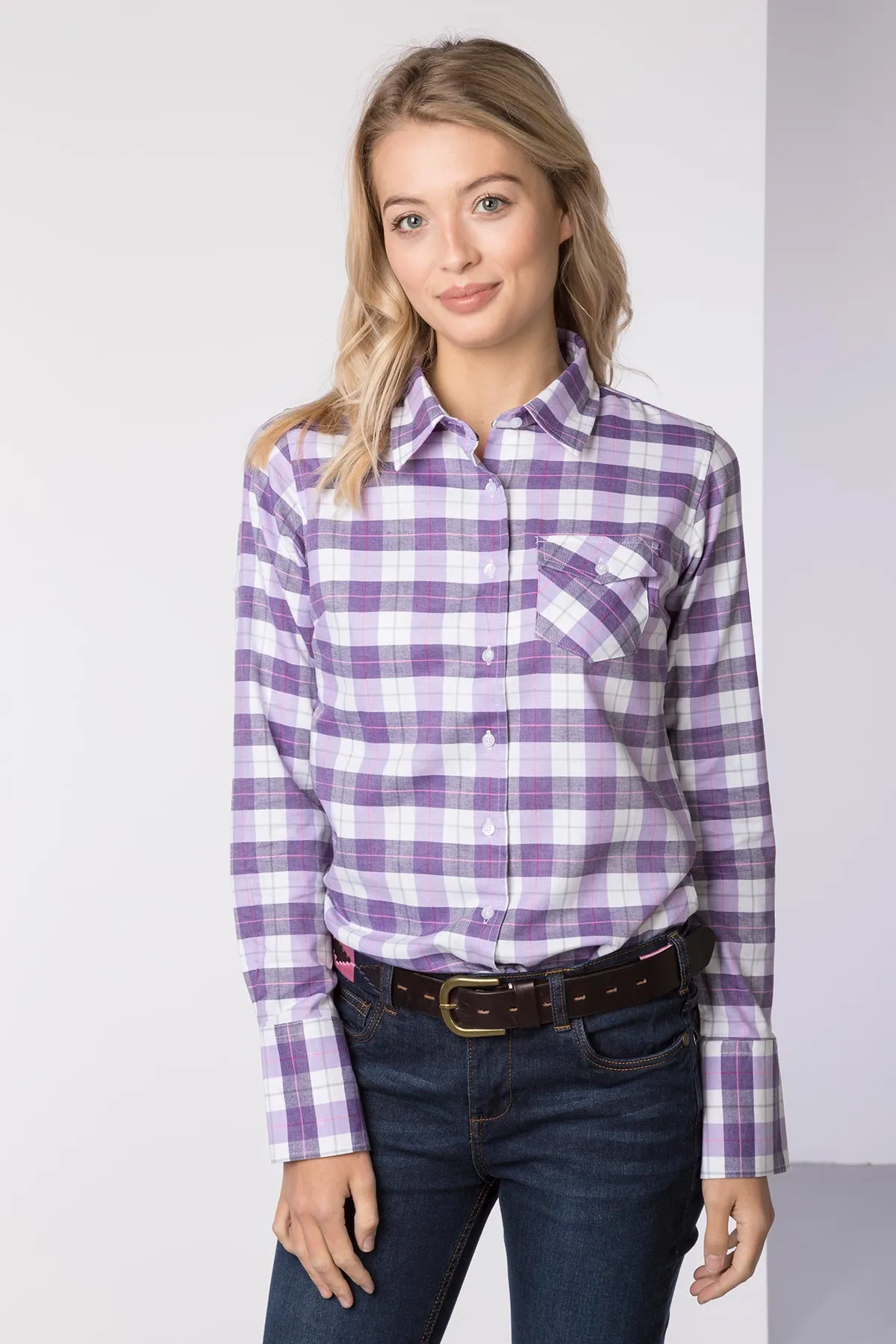 Ladies Hannah Country Checked Shirt - Lilly II