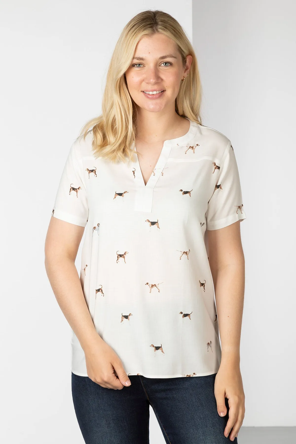 Ladies Short Sleeve Blouse - Wistow II