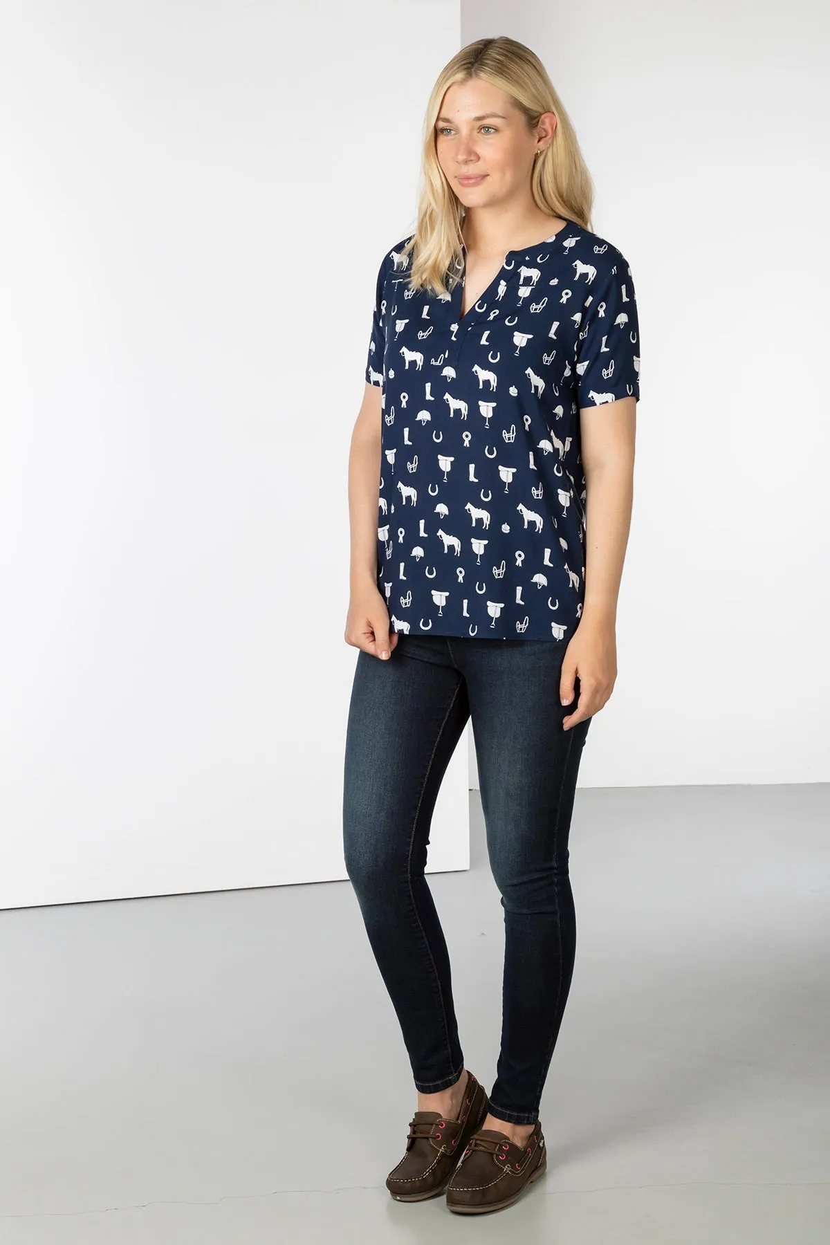 Ladies Short Sleeve Blouse - Wistow II