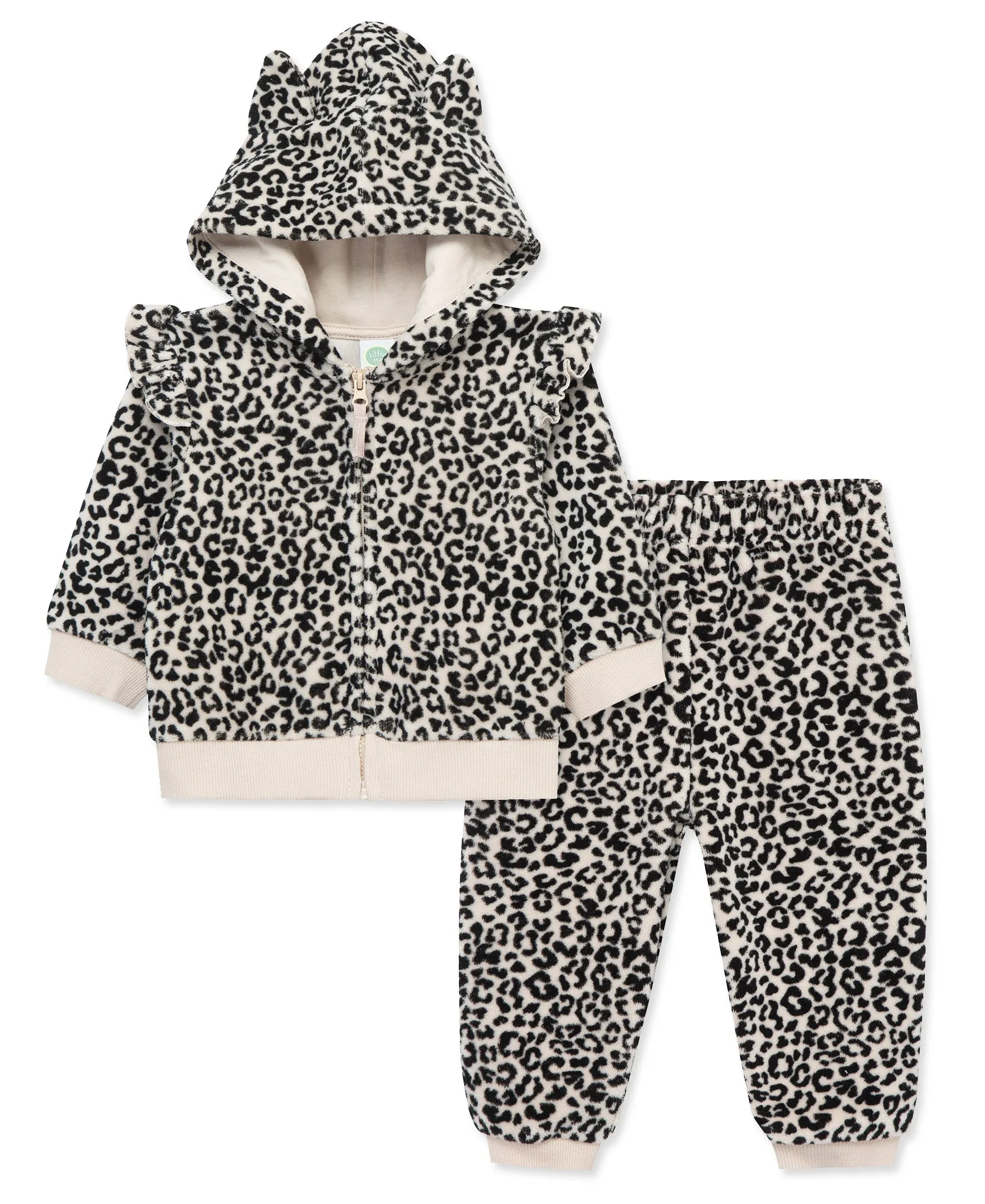 Leopard Hoodie Set (12M-24M)